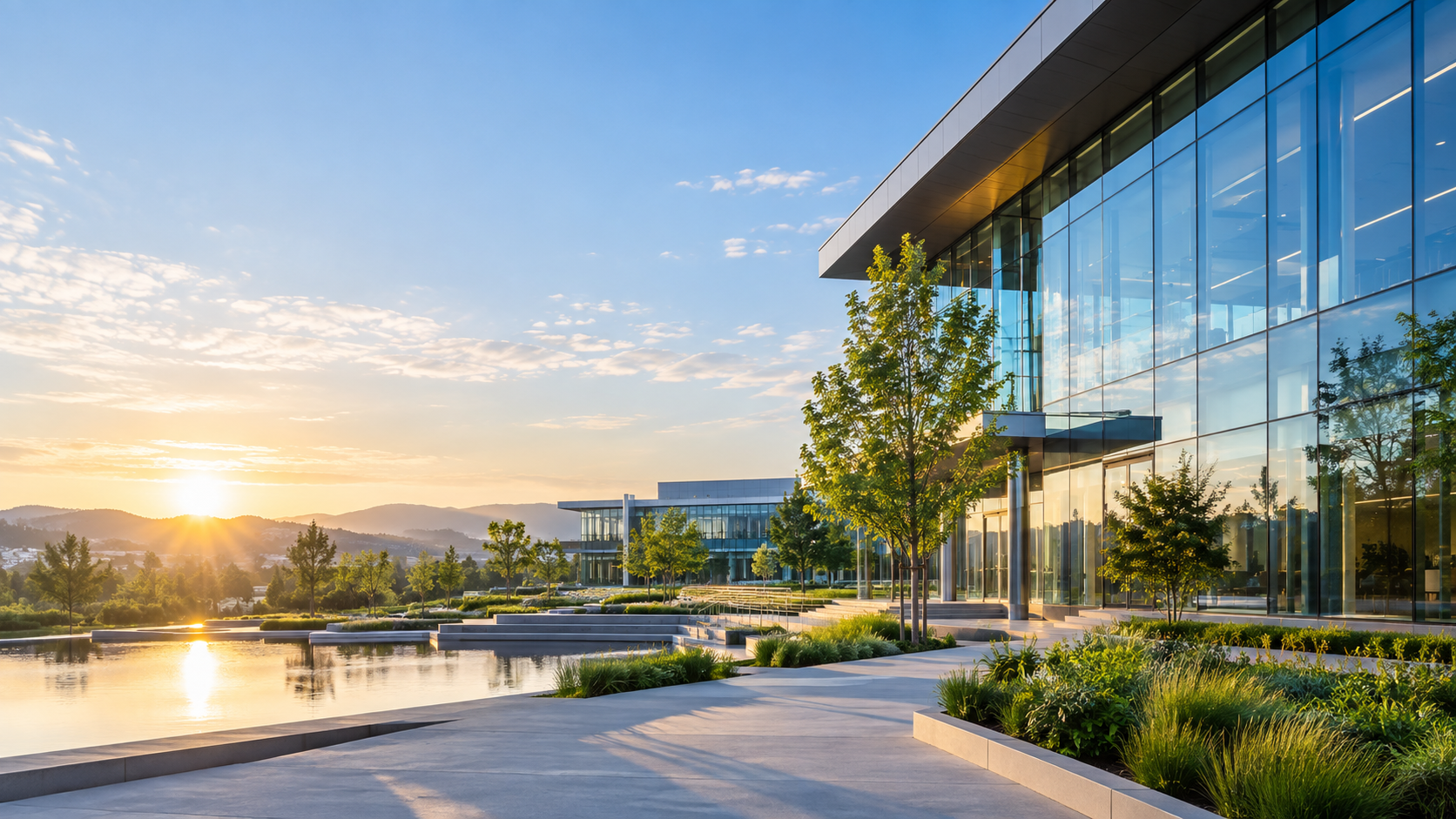 Modern innovation campus